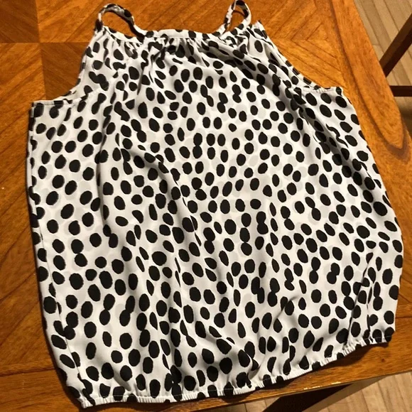 Polka dot tank top - Picture 4 of 4